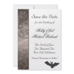 Halloween wedding savethedate chic fun spooky invitations