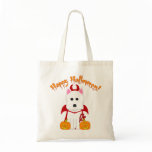 Halloween Westie Devil bags