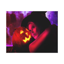 Halloween Witch 2011 Wrapped Canvas Gallery Wrap Canvas