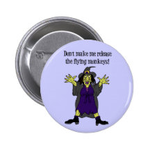 Halloween Witch button