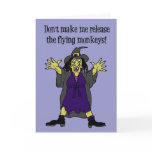 Halloween Witch card