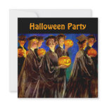Halloween Witch College Grads invitations