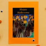Halloween Witch College Graduates cards