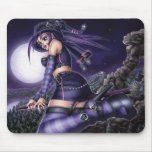 Halloween Witch - Manga Style Mouse Pads