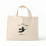 Halloween Witch on Broom bags