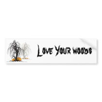 Halloween wood