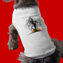 Halloween wood pet clothing