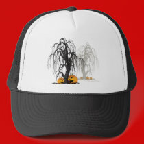 Halloween wood hats