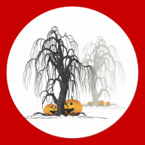 Halloween wood stickers