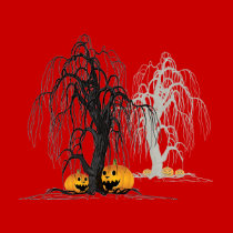 Halloween wood t-shirts