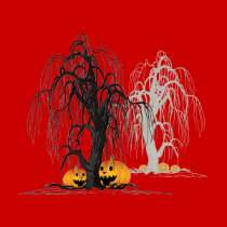 Halloween wood t-shirts