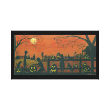 Halloween ,wrapped,canvas,print stretched canvas prints