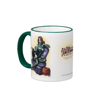Halloween Zombies Horror Zombie Girl Pin Up Coffee Mugs