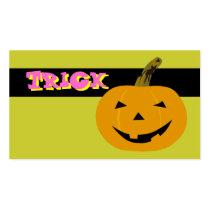 Hallowen Trick Or Treat Card