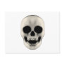 Haltone Skull: Vector Artwork: Post Card