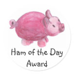 Ham of the Day Award Stickers