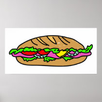 Ham Sandwich Print
