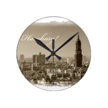 Hamburg Weihnachten, Weihnachtlich, Mihel Wanduhren