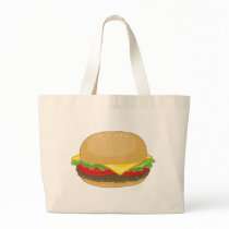 Hamburger Canvas Bag