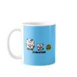 hamburger evolution mugs