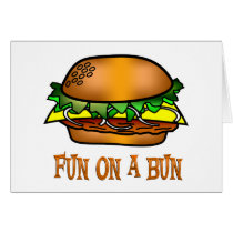 Hamburger Fun cards