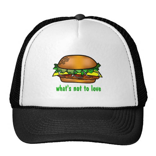 Hamburger Love Hat