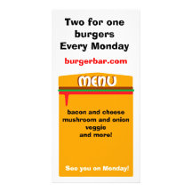 hamburger menu page picture card
