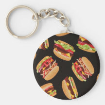 Hamburgers Key Chains