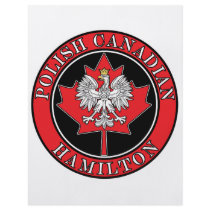 Hamilton Round Polish Canadian Leaf Flyer
