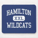 Hamilton - Wildcats - High - Memphis Tennessee mousepads