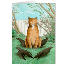 Hamlet at Prayer Greeting Card