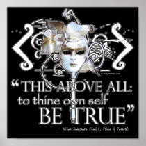 Hamlet "... own self be true ..." Quote