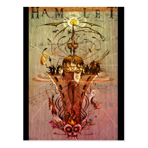 'Hamlet' postcard