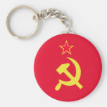 Hammer and Sickel Keychain