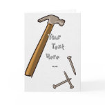 Hammer & Nails Card