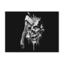 Hammered Skull Postcard