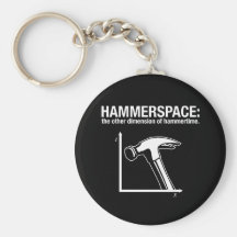 hammerspace: the other dimension of hammertime. key chain