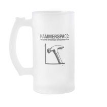 hammerspace: the other dimension of hammertime. coffee mug