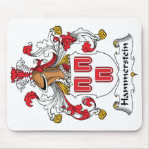 Hammerstein Family Crest Mousepad