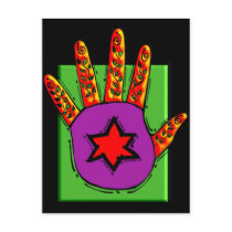 Hamsa Postcard