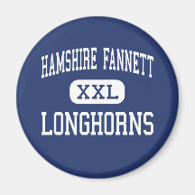 Hamshire Fannett Longhorns Middle Beaumont Refrigerator Magnet