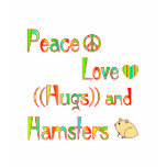Hamster Hugs t-shirts