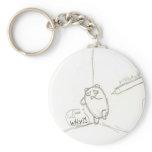 Hamster In A Corner keychains