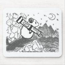 Hamster with an ATTITUDE Mousepad