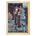 Hana no en Ushiwakamaru by Utagawa, Kuniyoshi Cards