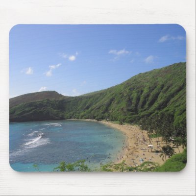 Hanauma Bay, Hawaii Mouse Mats by kishibashi