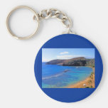 Hanauma Bay, Honolulu, Oahu, Hawaii View Keychains