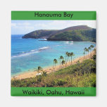 Hanauma Bay, Honolulu, Oahu, Hawaii View Refrigerator Magnet