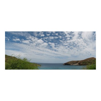 Hanauma Cove Panorama Posters by yakk0dotorg