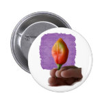 Hand And Hot Habernero Pepper Photograph Pinback Buttons